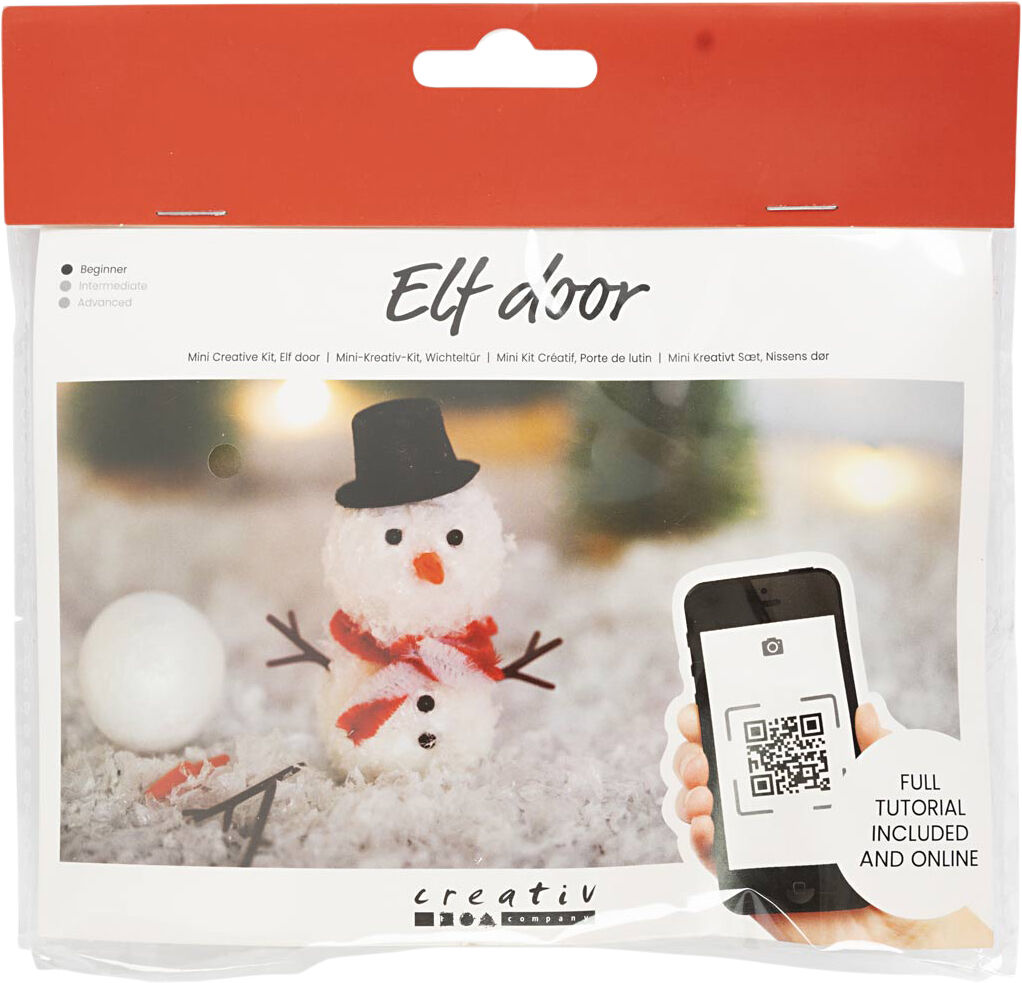 Mini DIY Kit Nissens D&oslash;r, Snemand