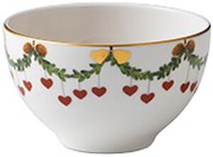 Star Fluted Christmas skål 30 cl