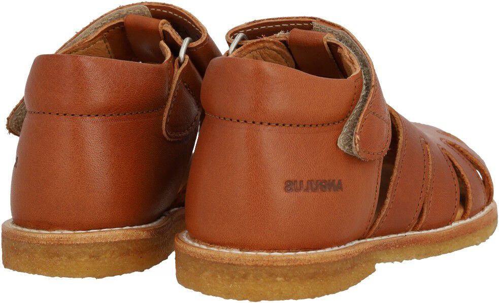 Sandal med dinobroderi og lukket t&aring;