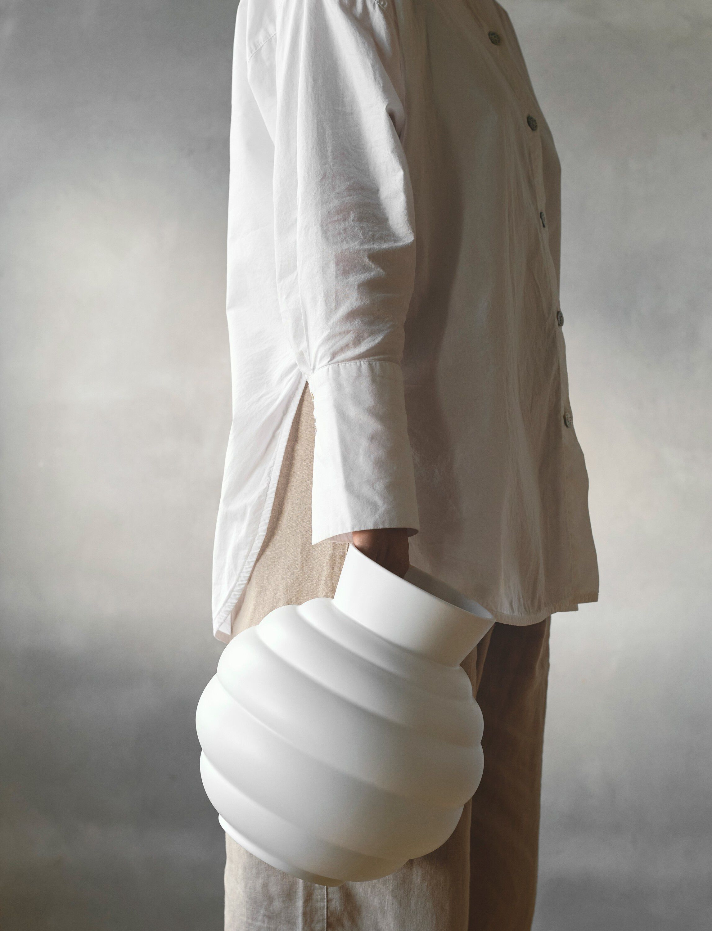 Tortus Archie vas No3 white