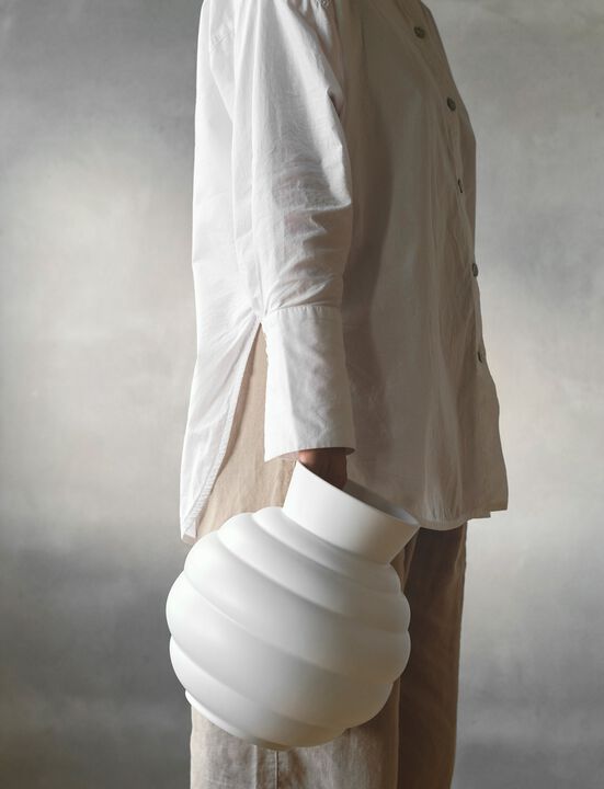 Tortus Archie vas No3 white