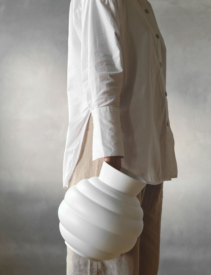 Tortus Archie vas No3 white