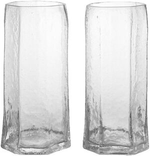 Kiru Tall Glasses - Set of 2 - Clear