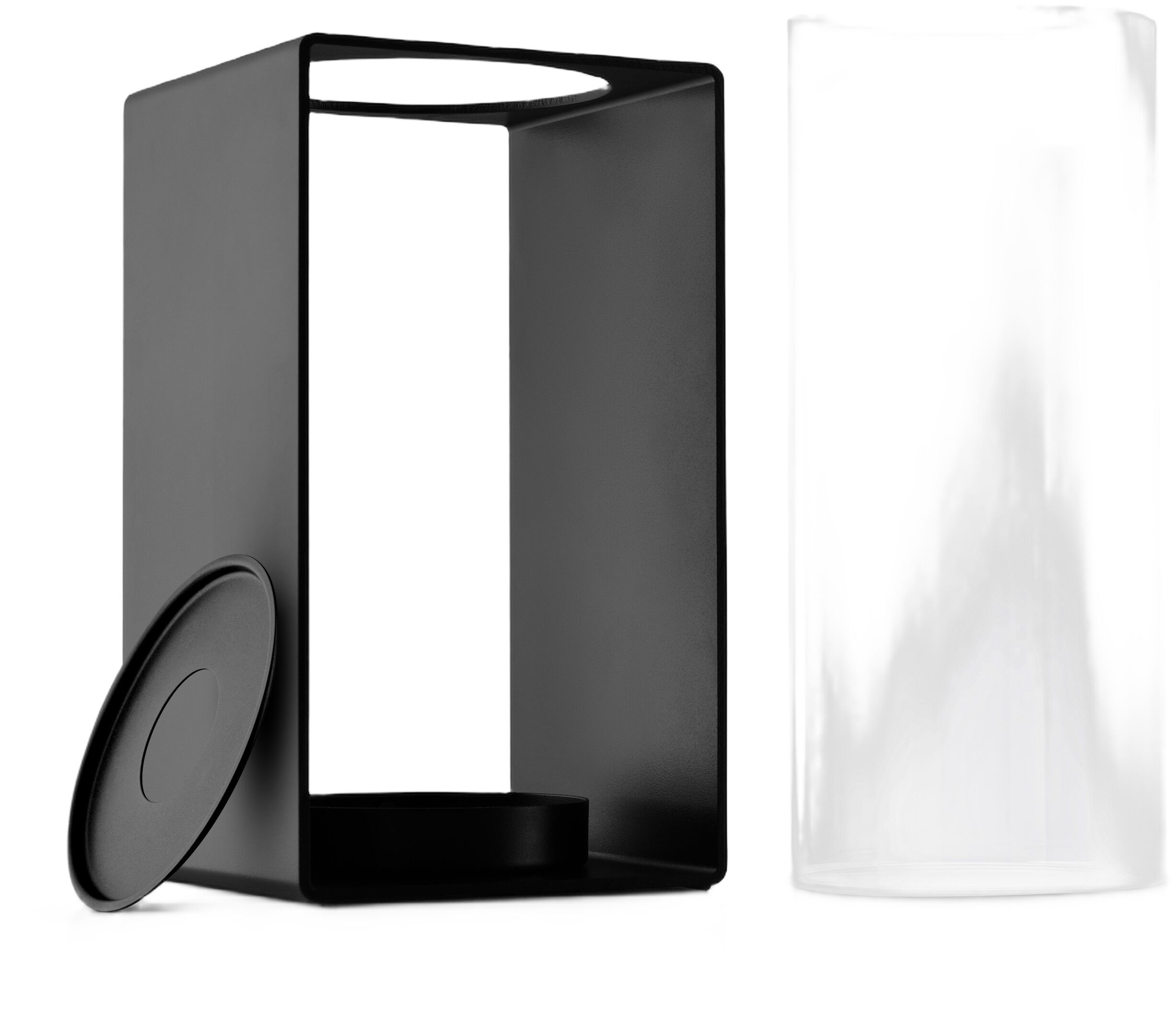 Glow Lanterne 30 cm Black