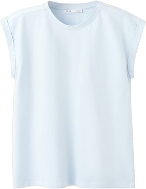Short-sleeved cotton t-shirt