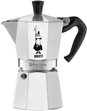 Moka Express espressokande, 6 kop Bialetti