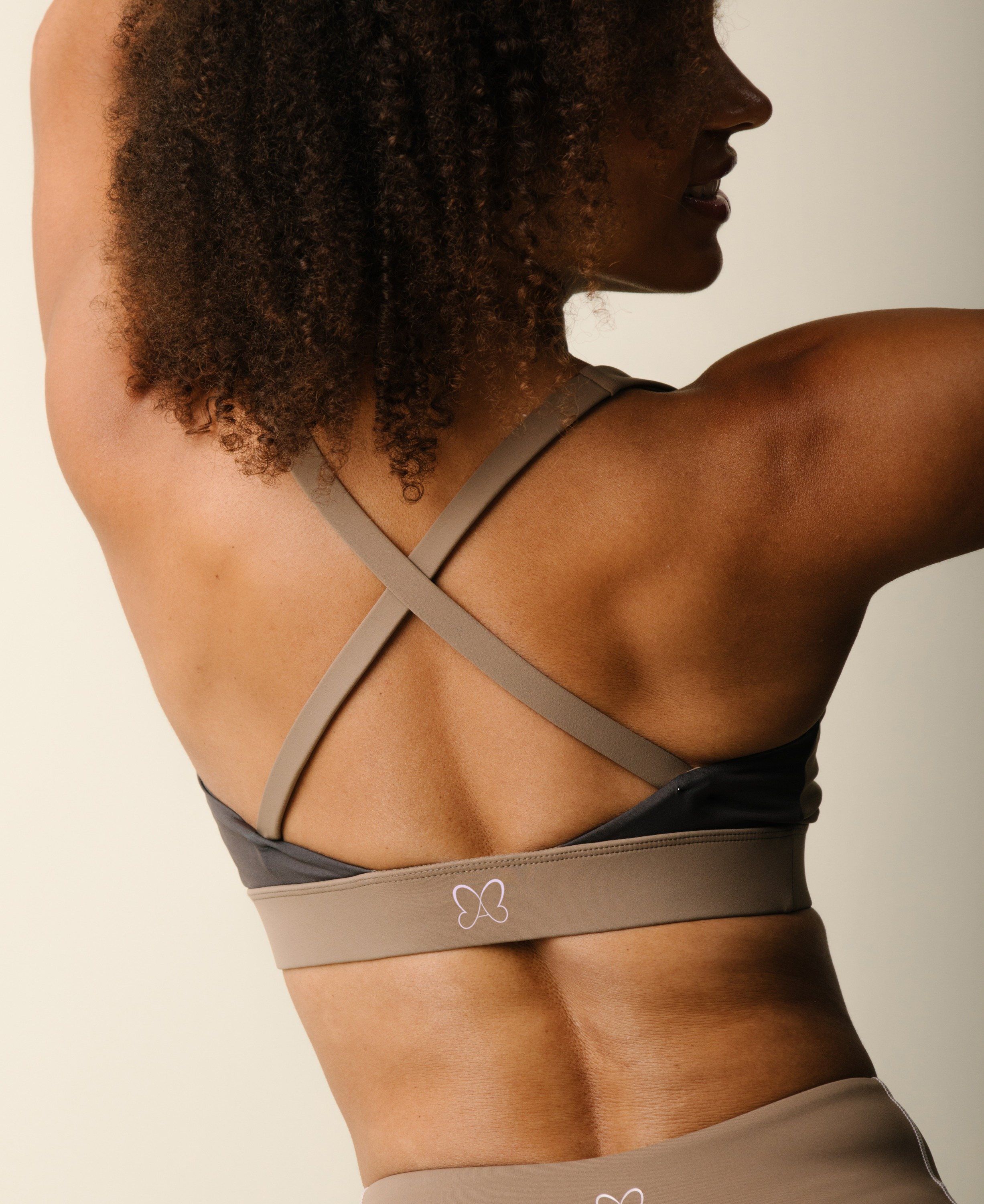 Cartel x Align by Blume cross-over sports top - Hazel