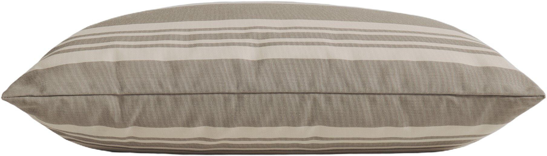 Fossflakes utomhuskudde 40x60 cm. Gr&aring; randig