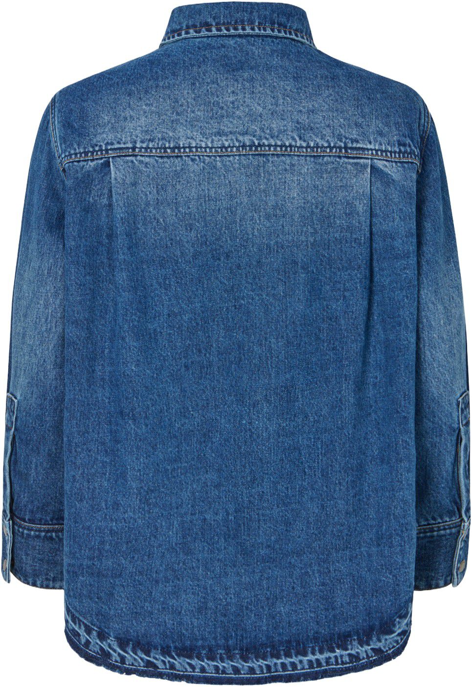 Denim bib shirt - Paia