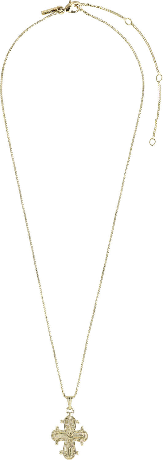 Halsk&aelig;de : Dagmar : Guldbelagt