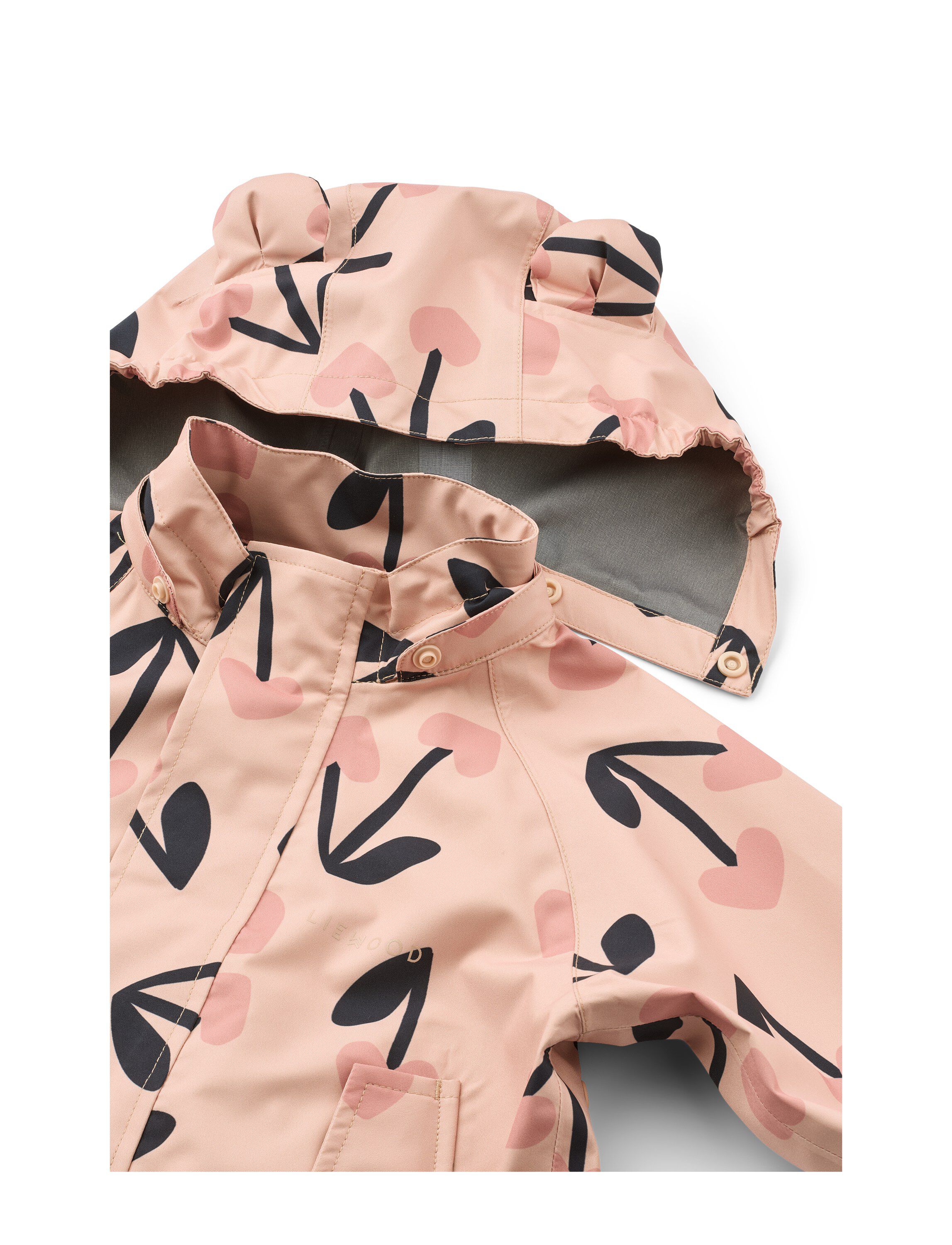 Manu Rainwear Set Mini cherry heart