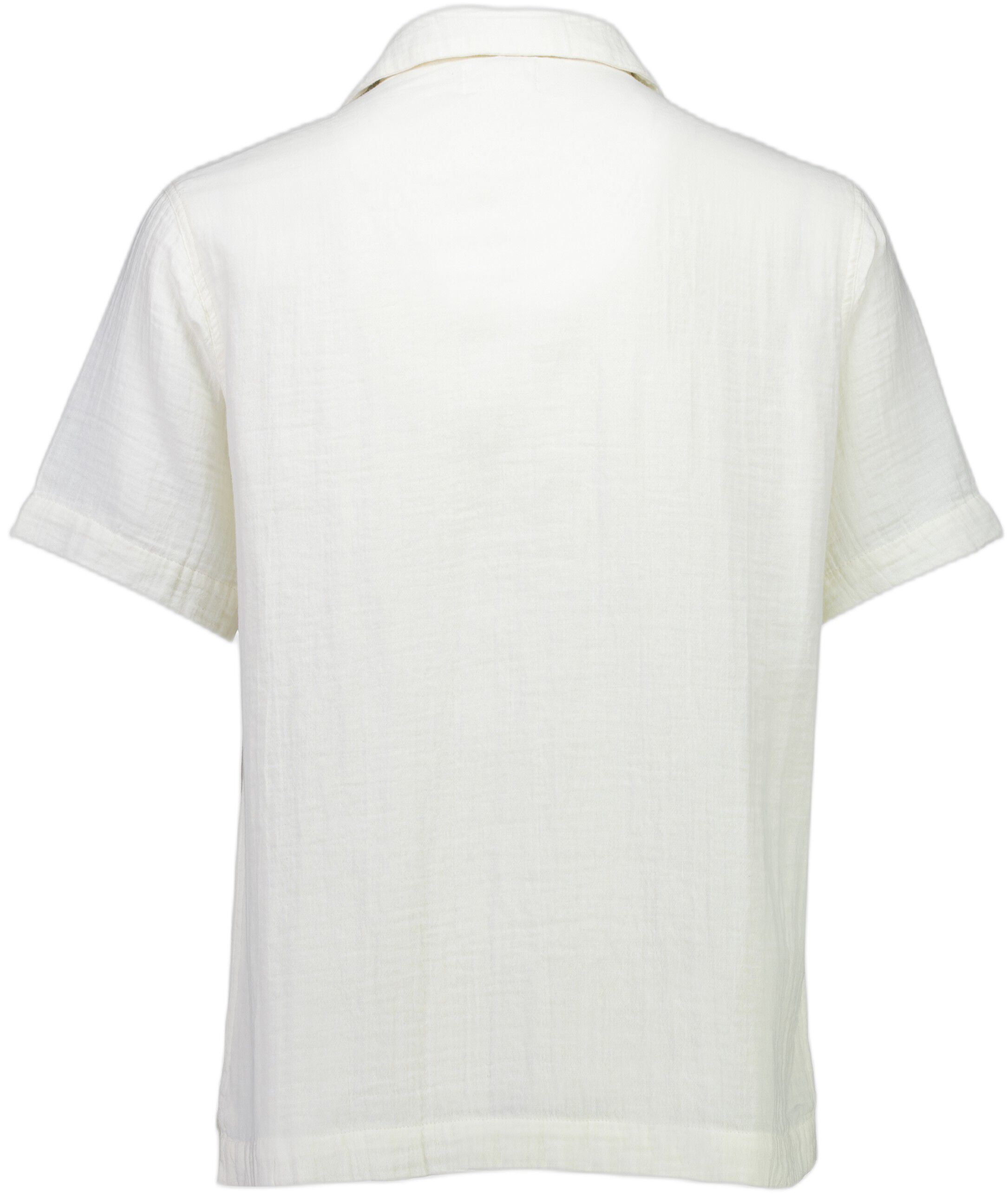 Cotton muslin resort shirt S/S