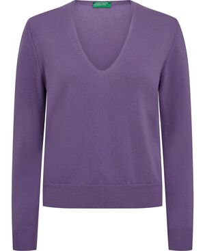 V NECK SWEATE