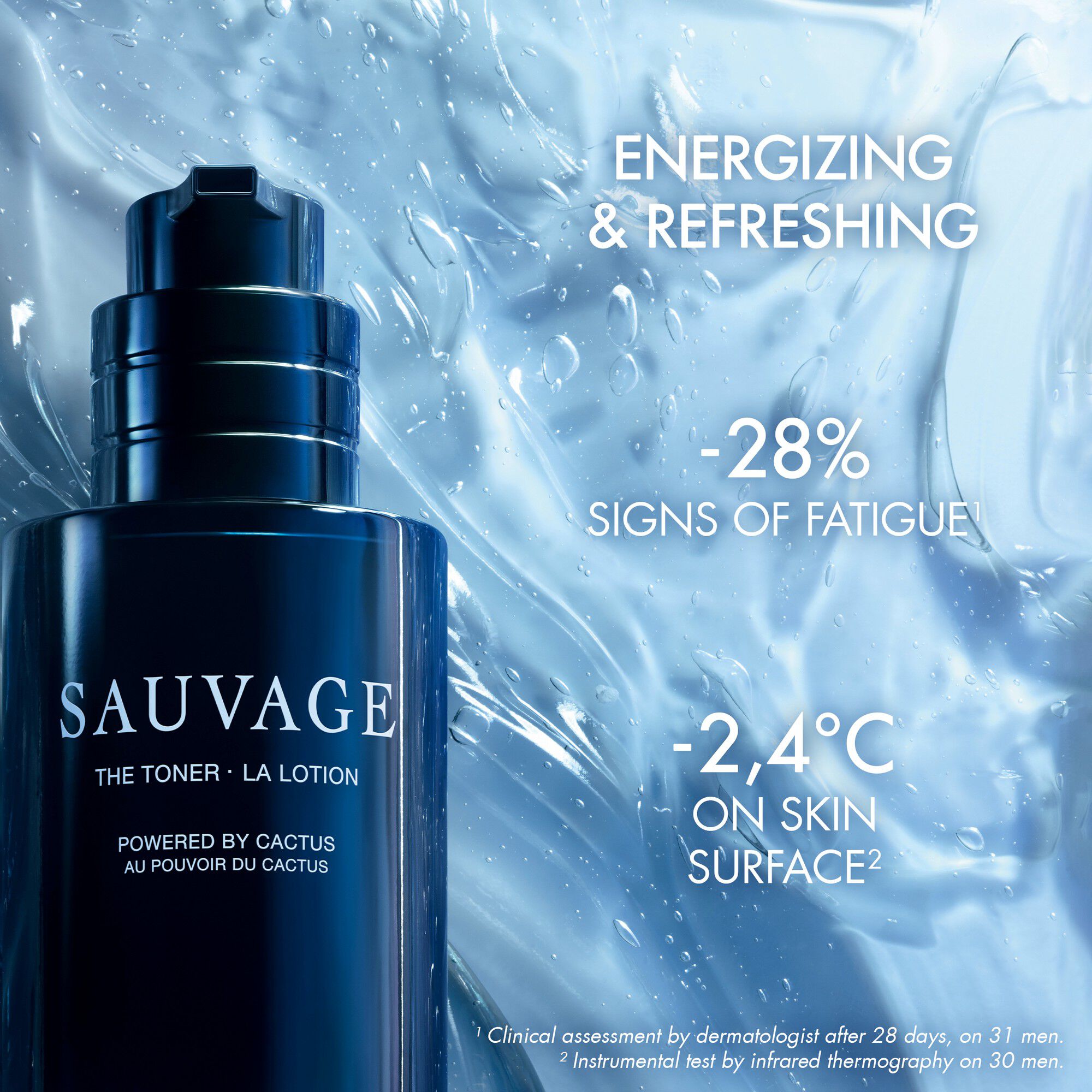 Sauvage Skincare Ritual Kit Cleanser, Toner and Serum Powered by Cactu