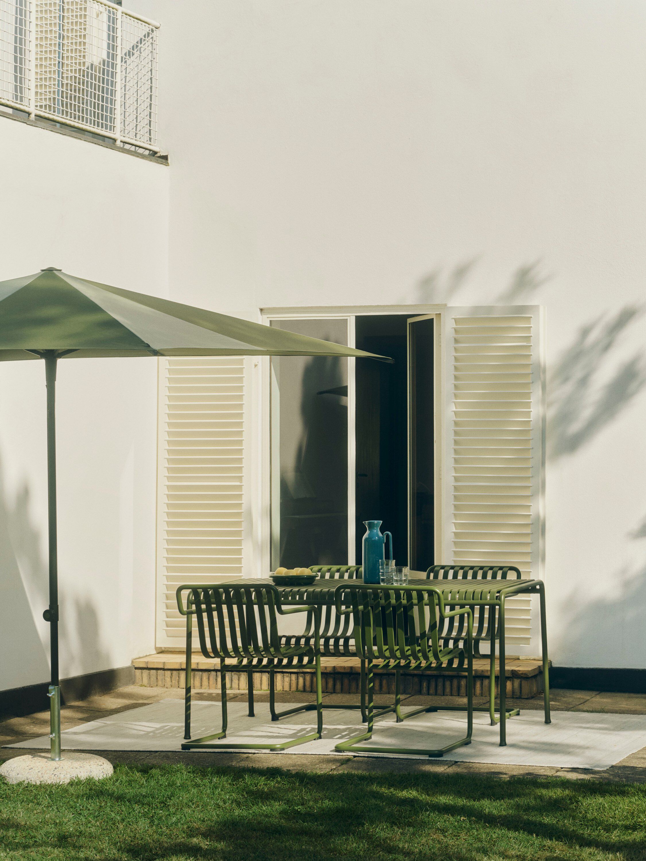 Terrazza parasol hexagon