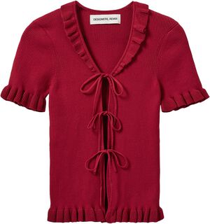 Taliana Rib Flare Tee