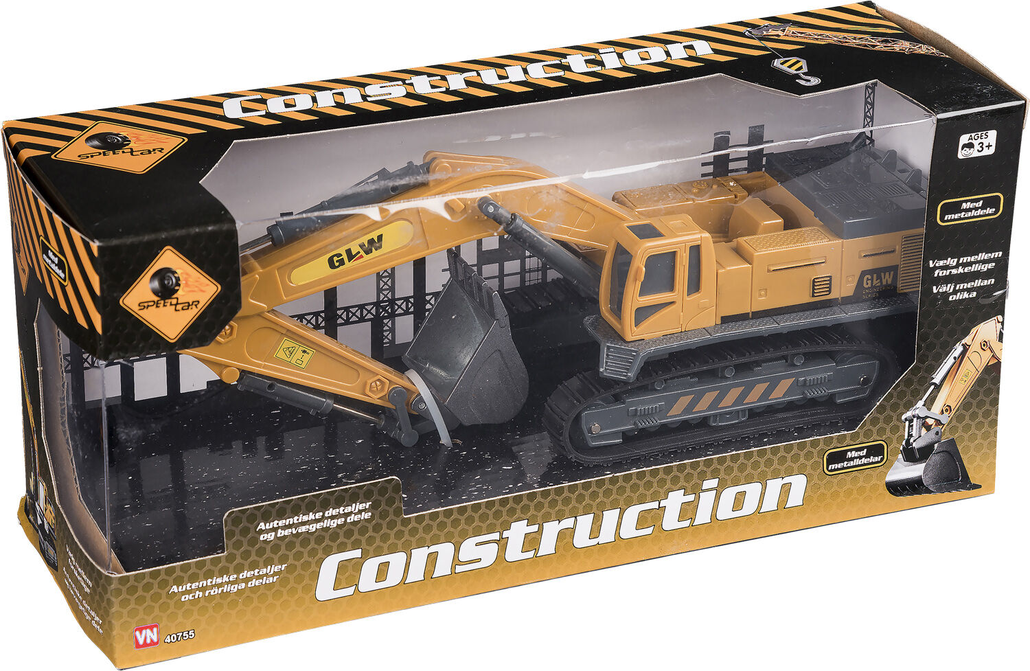 SPEED GRAVKO-KRAN 1:55 - assorteret