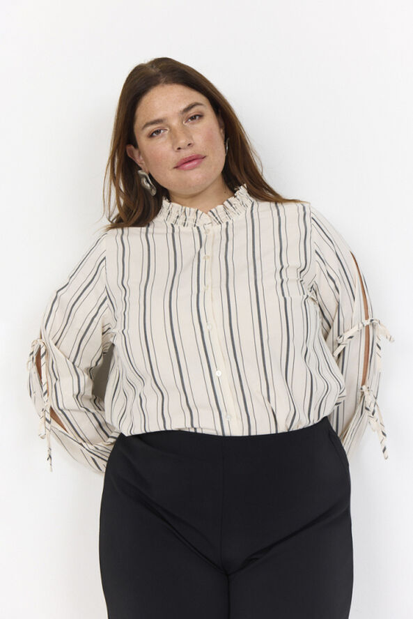 Curvy WA-ASHLEY 2 Skjorte Creme