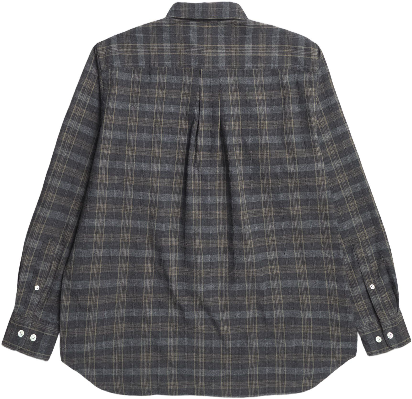 Ole Oversized Wool Check Shirt