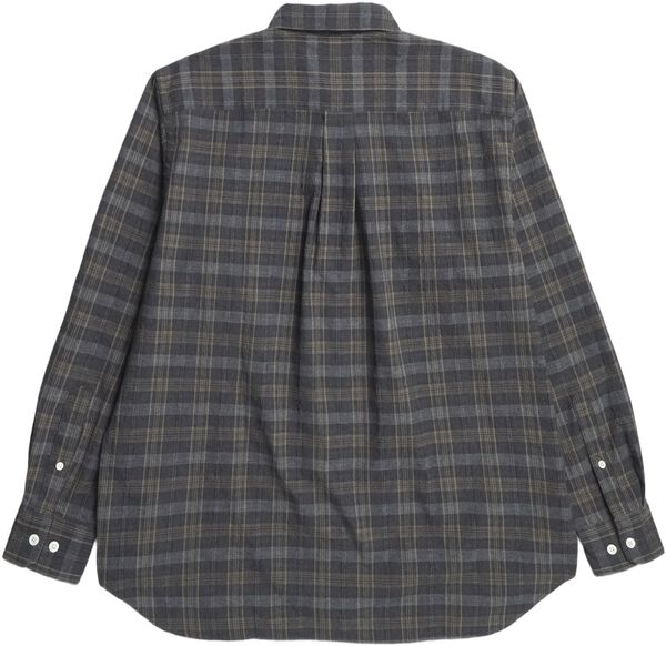 Mo Oversized Wool Check Shirt