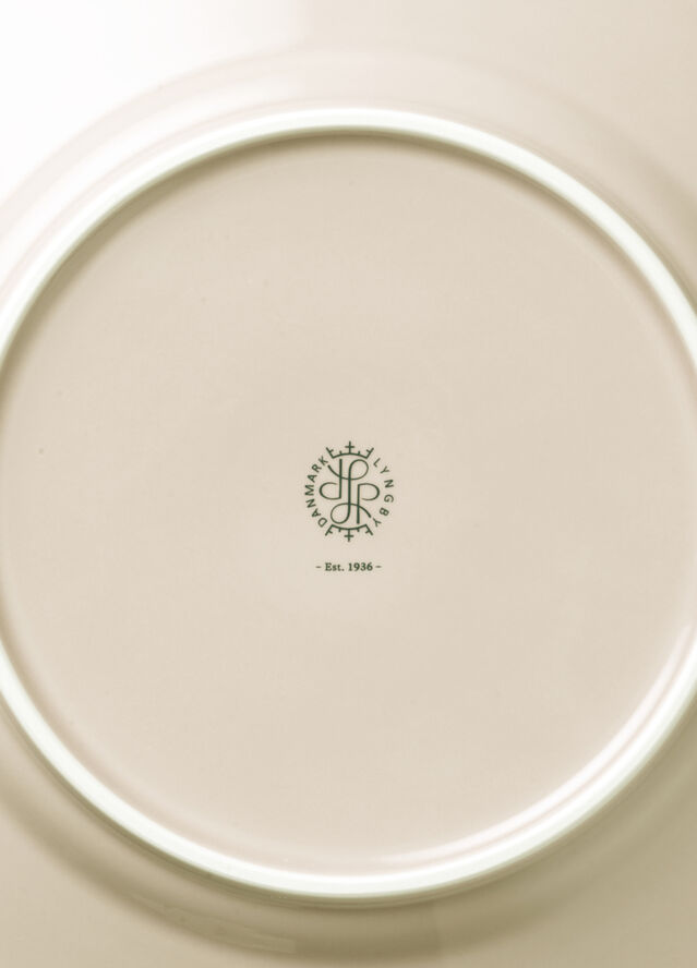 Rhombe Earth Middagstallerken Ø27 cm marble