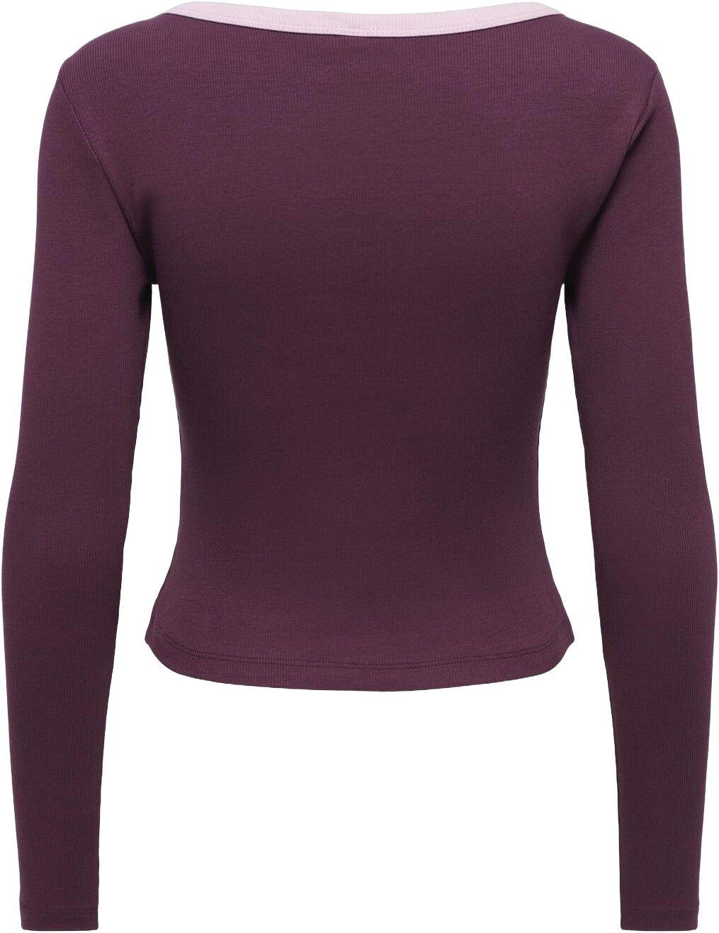 ONLVAL L/S CONTRAST TOP JRS