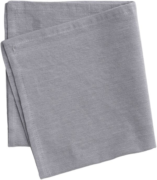 Tygservett 45 x 45 cm Ljus grå 100% ny bomull