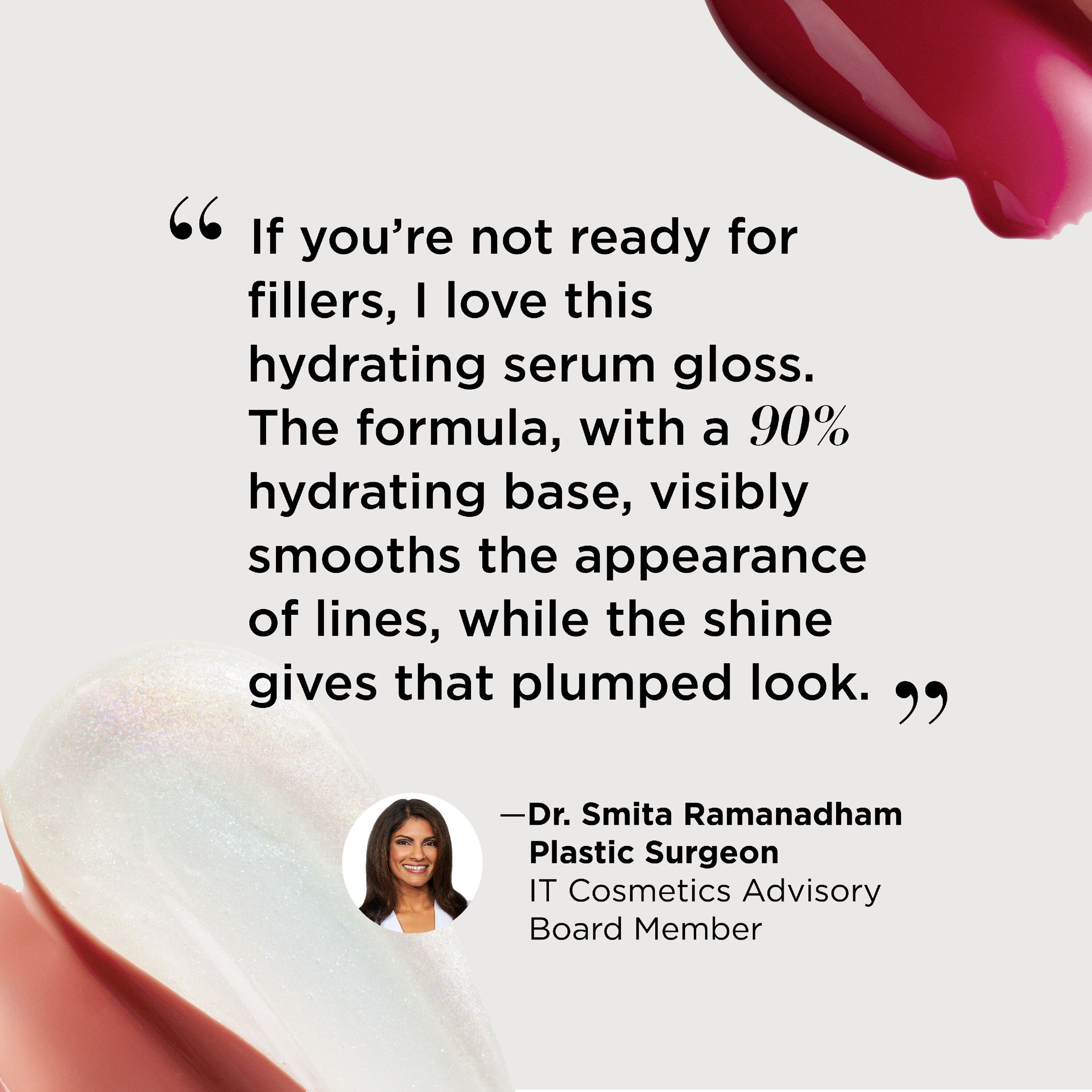 Confidence in a Serum Gloss Self-Determined