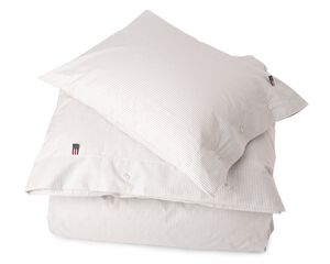Pin Point Gray/White Duvet