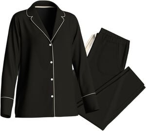 Pyjama set with elastic waistband