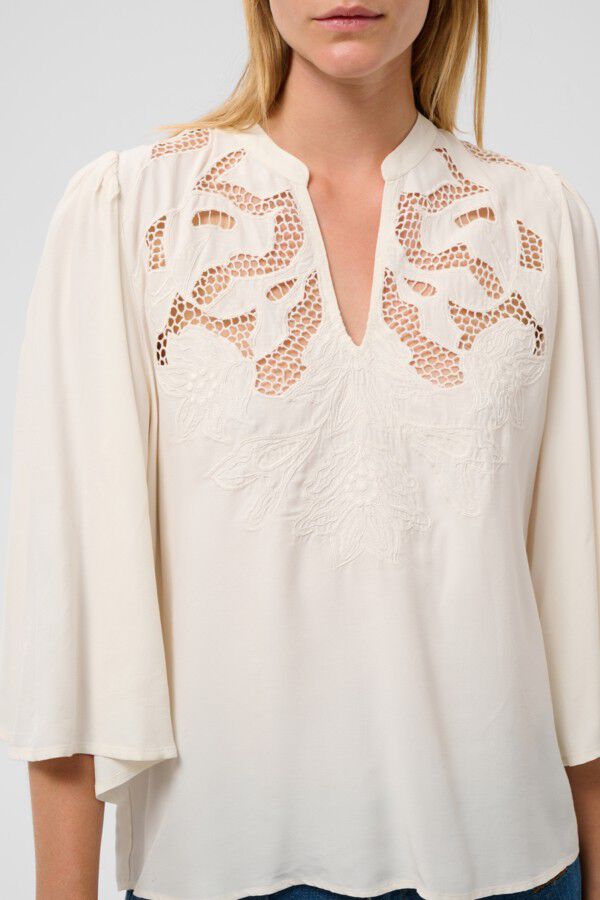 SLLantana Embroidery Blouse SS