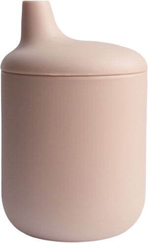 Mushie sippy cup i silikone - Blush