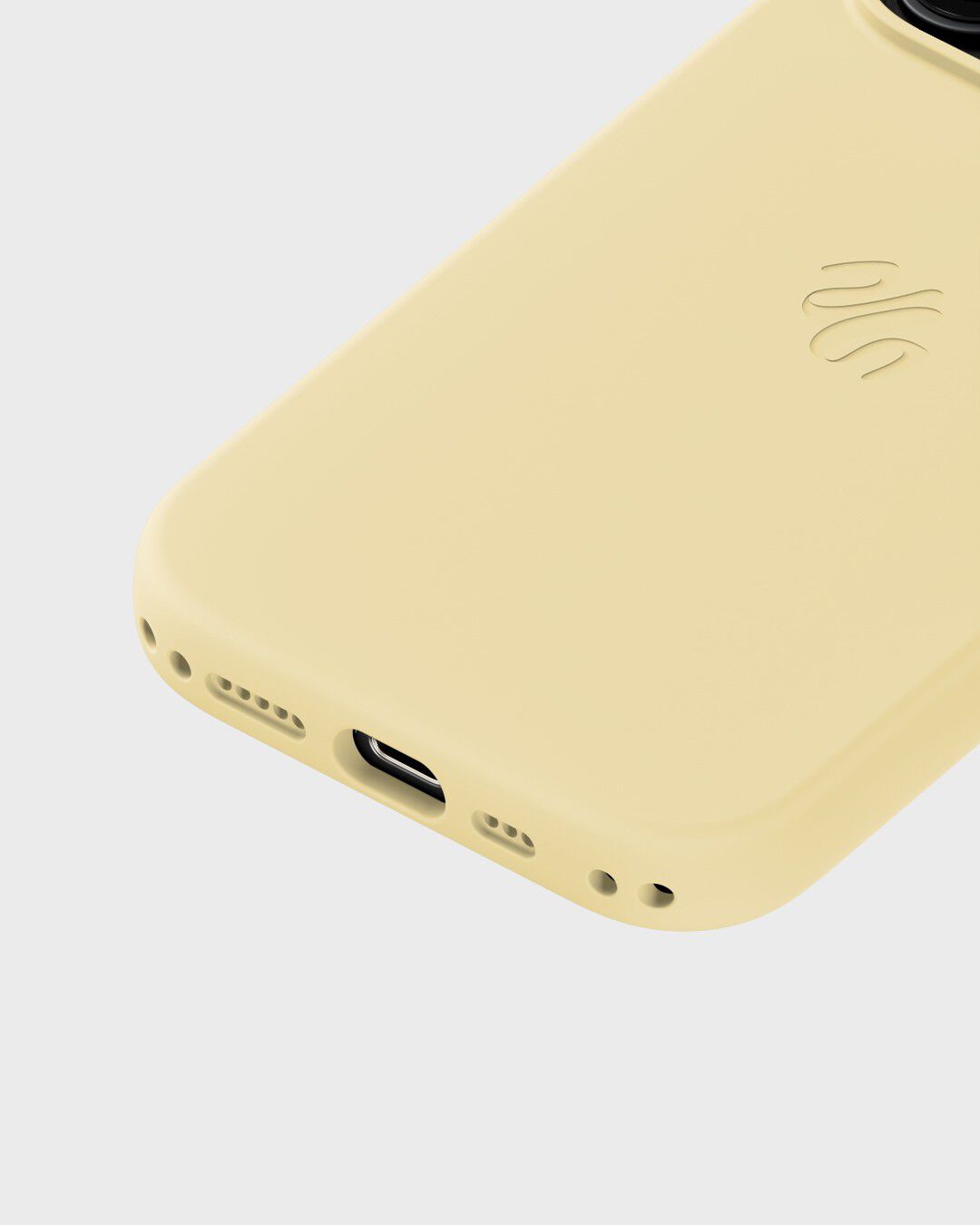 Silicone Case Magsafe Cpt. IPH 16 Pro Butter Yellow