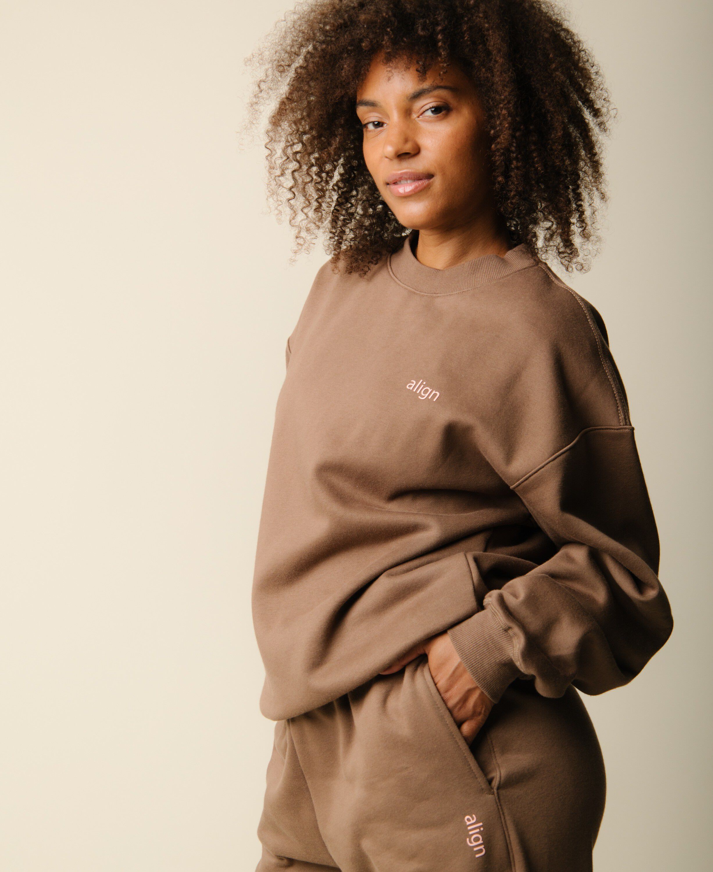 Cartel x Align by Blume oversize sweatshirt - Hazel