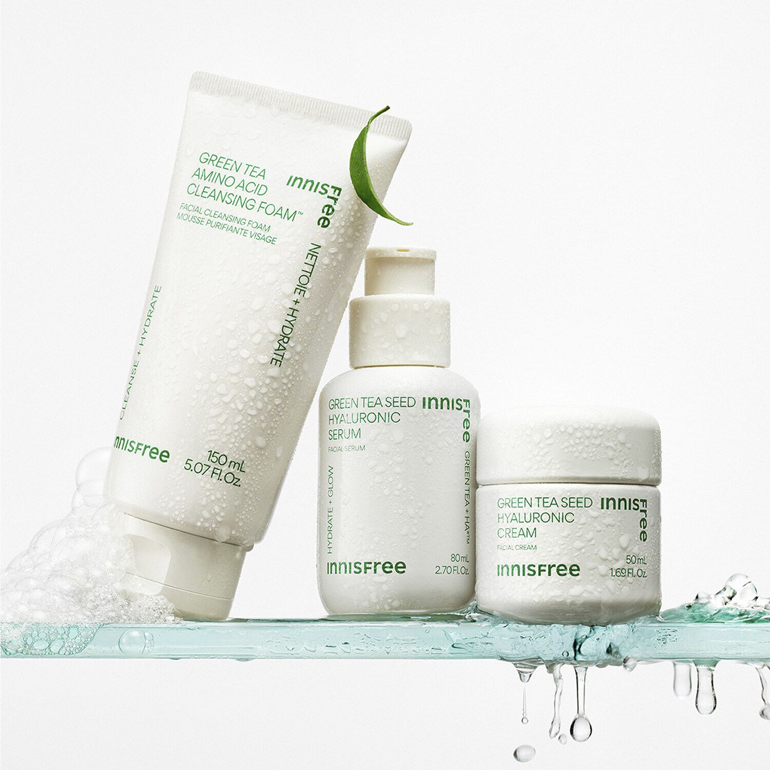 Green Tea Seed Hyaluronic Cream - Hydrating Cream