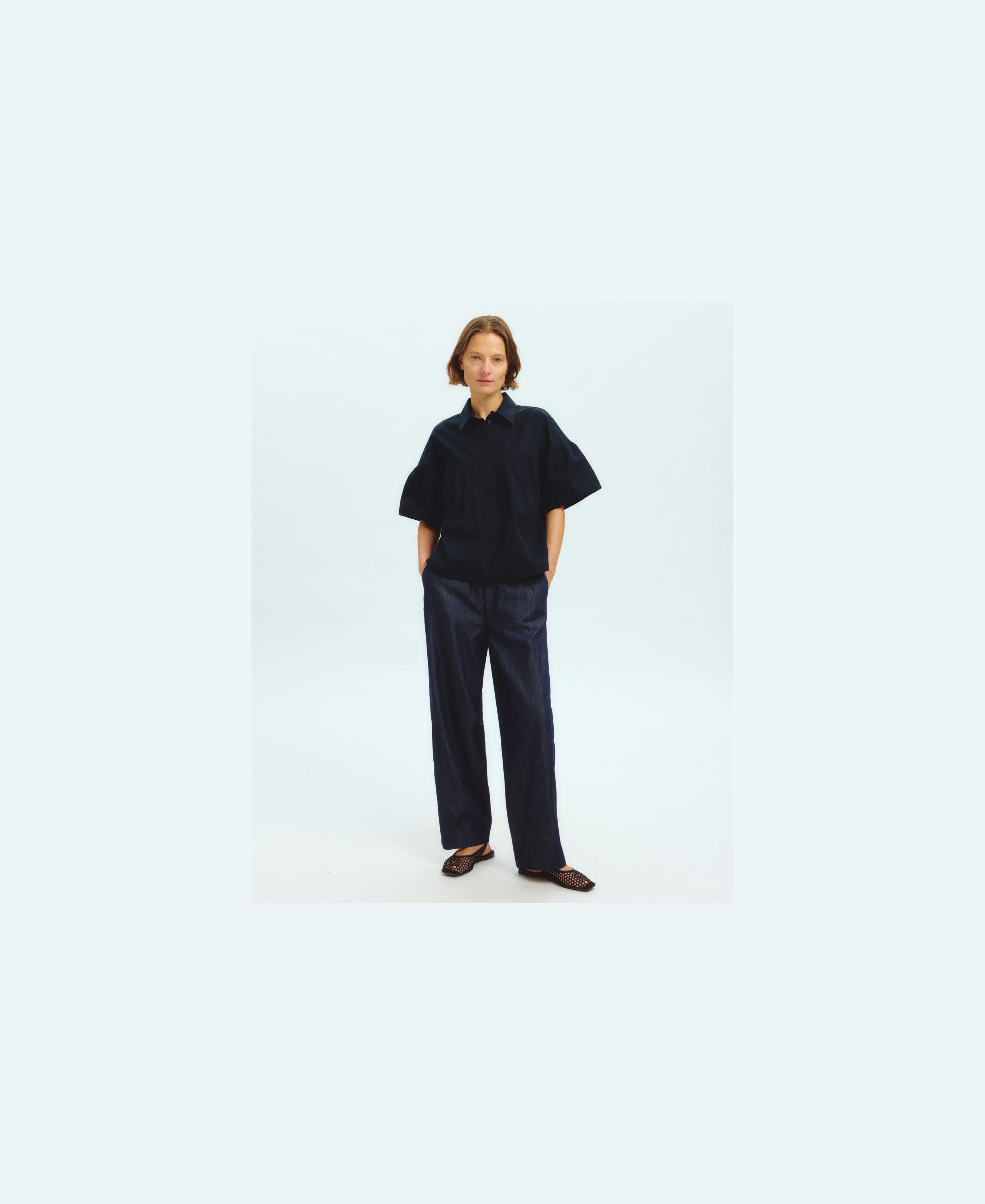 SLFLOOSE BARREL JUMA-RILLO HW DENIM