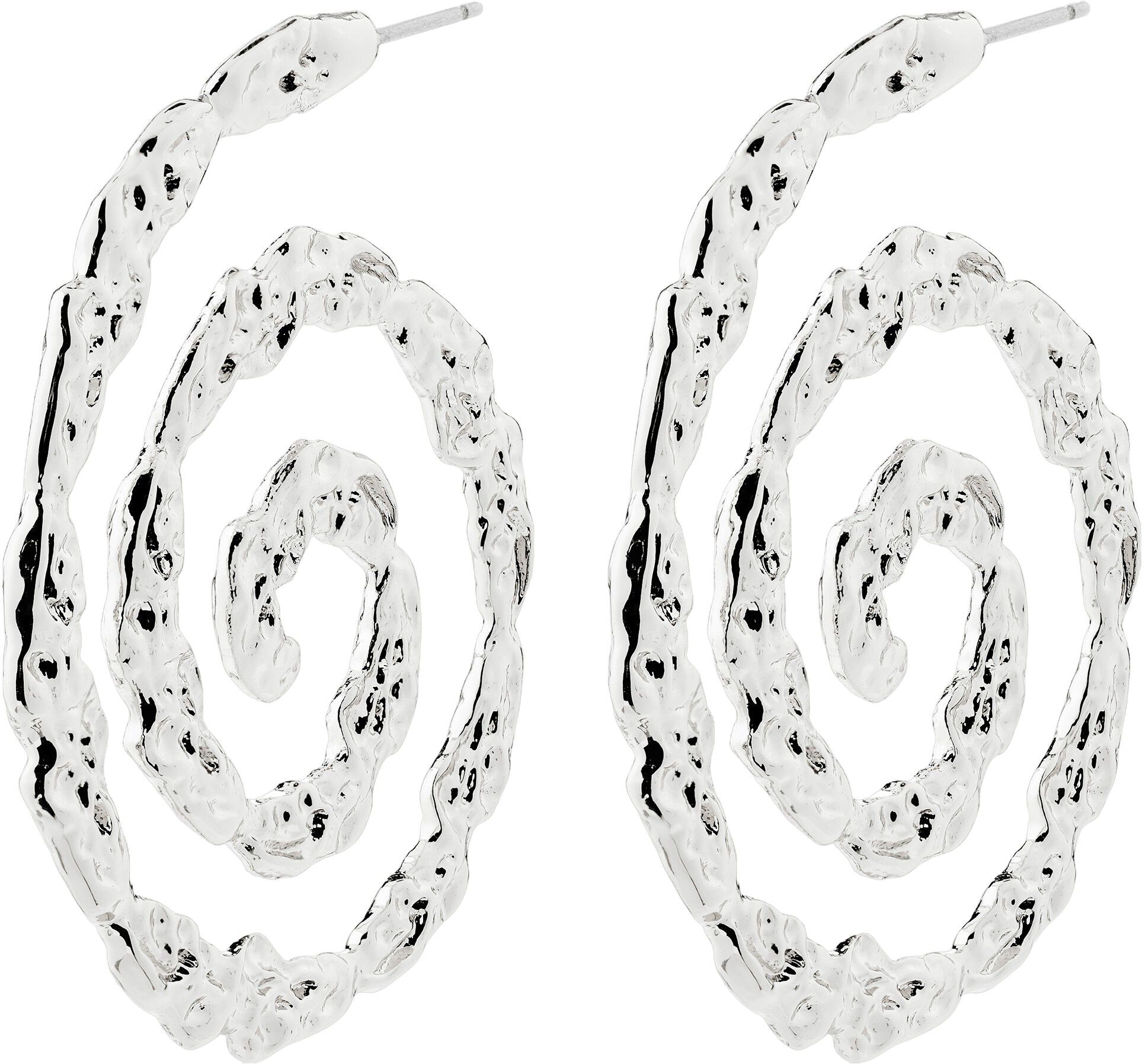 STILL earrings silver-plated