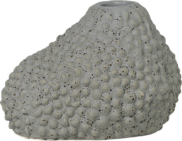 Vulca Mini Vase - Grey dots