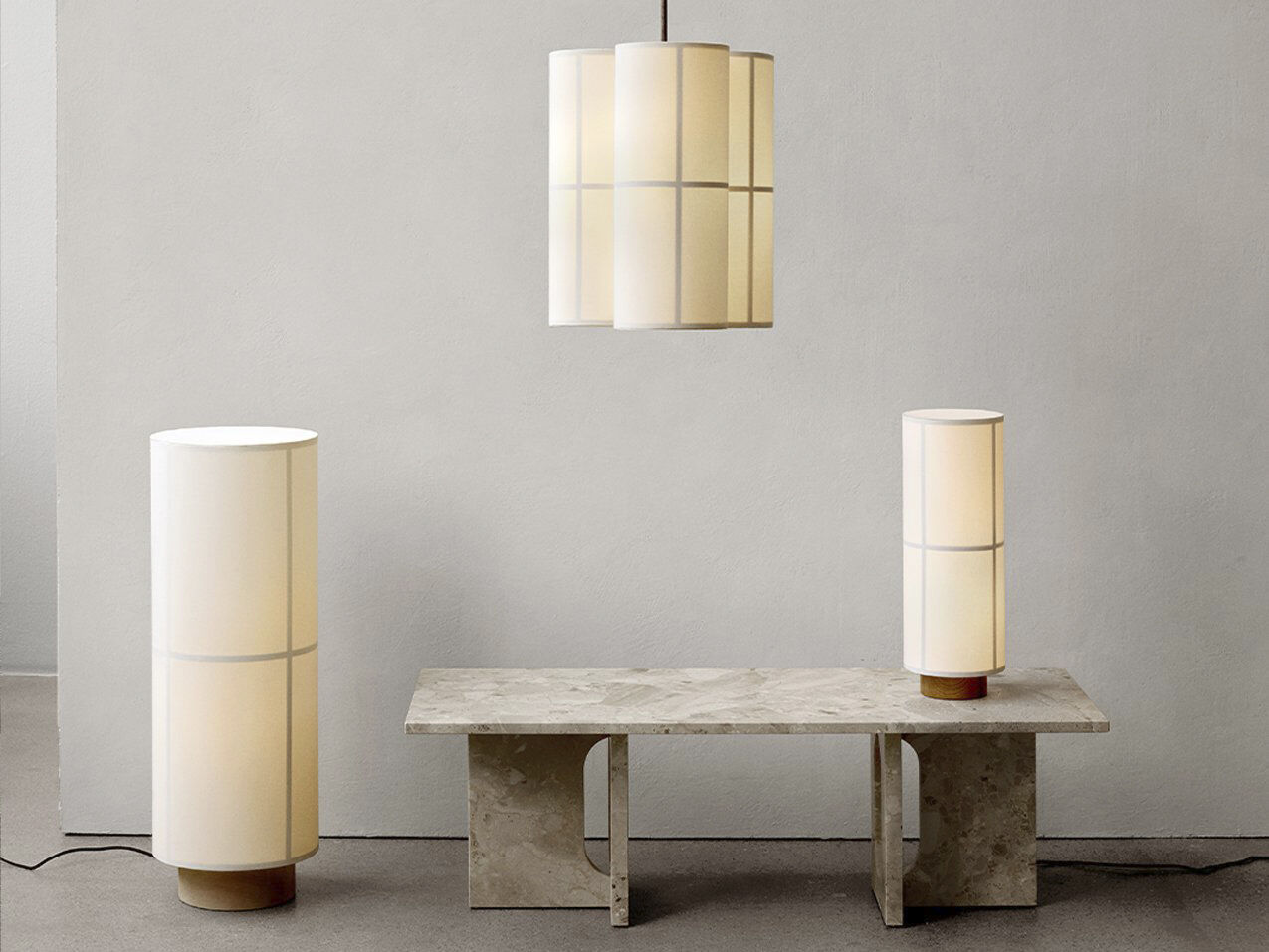 Hashira Floor Lamp, &Oslash;30, Raw