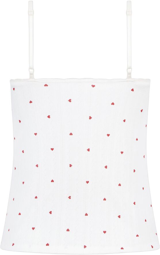 CAMI POINTELLE LACE HEART