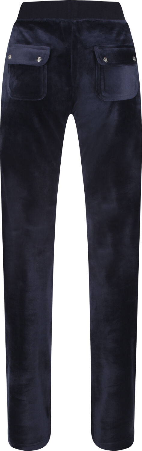 Del Ray Classic Velour Pant Pocket Design