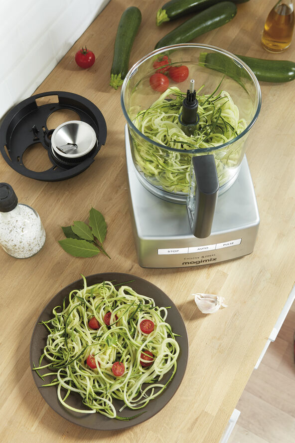 "Foodprocessor CS 5200 XL 1100 watt Matt krom"