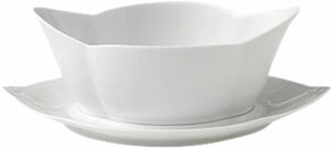 White Fluted såsskål 55 cl