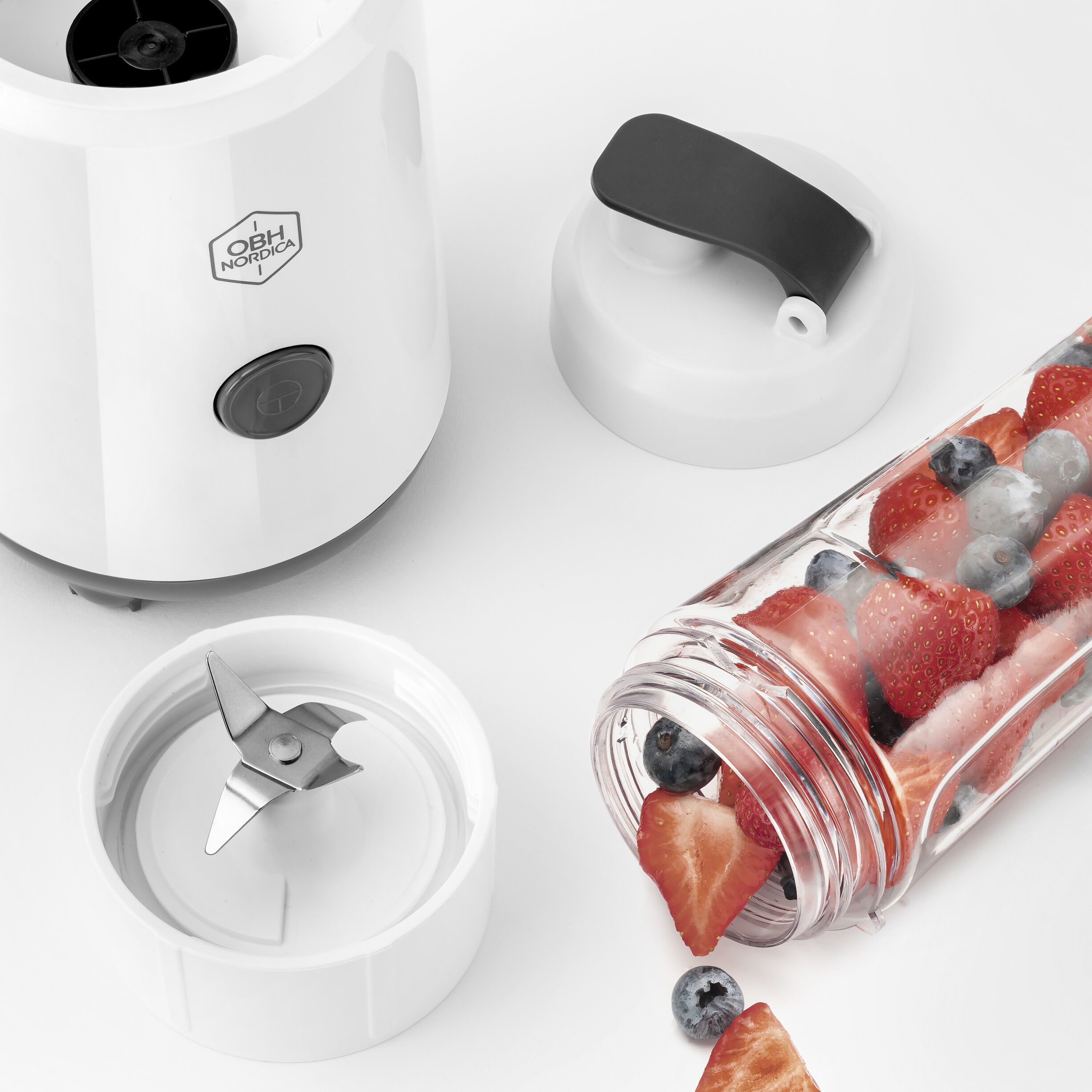 OBH Nordica Twister Go To-Go-Blender Hvid