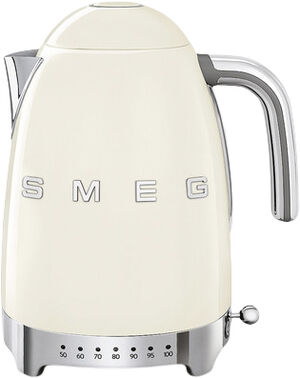 Smeg KLF04CREU elkedel med variabel temperatur creme
