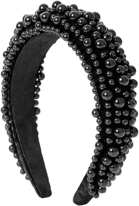 Day Pearly Velvet Hair Band