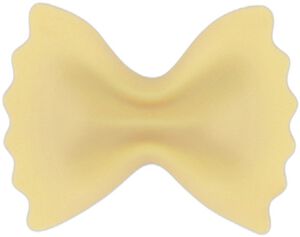 Farfalle Silicone Sticker Yellow