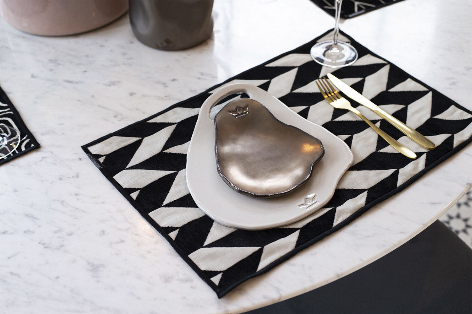 Spoonrest platinum mat