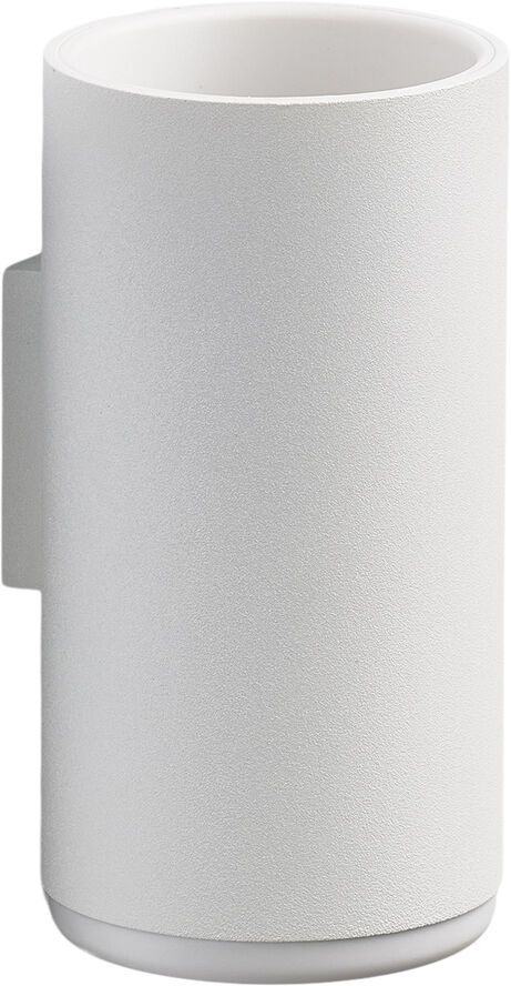 Tandborstmugg för vägg Rim 13,6 cm White