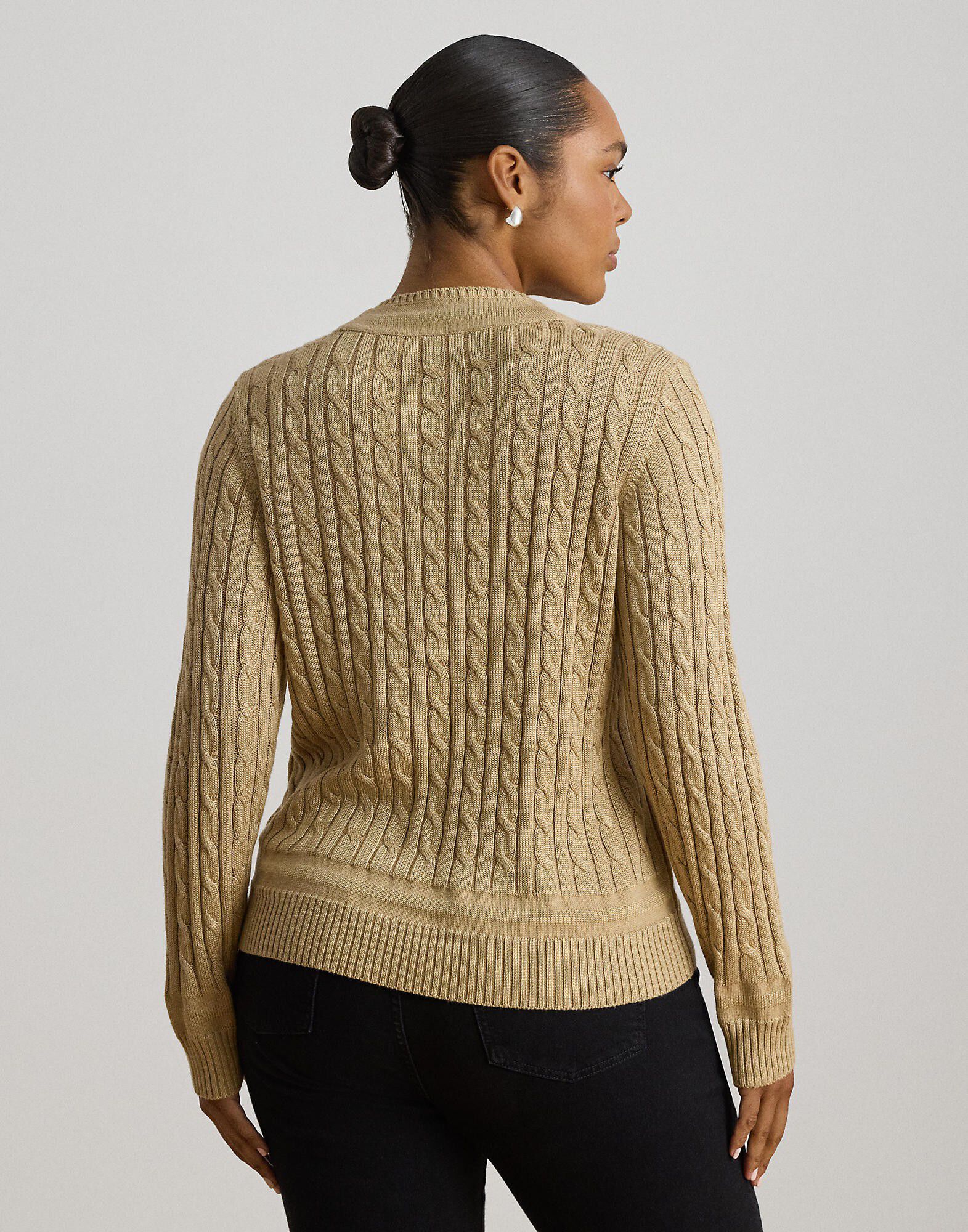 Cable-Knit Cricket Sweater